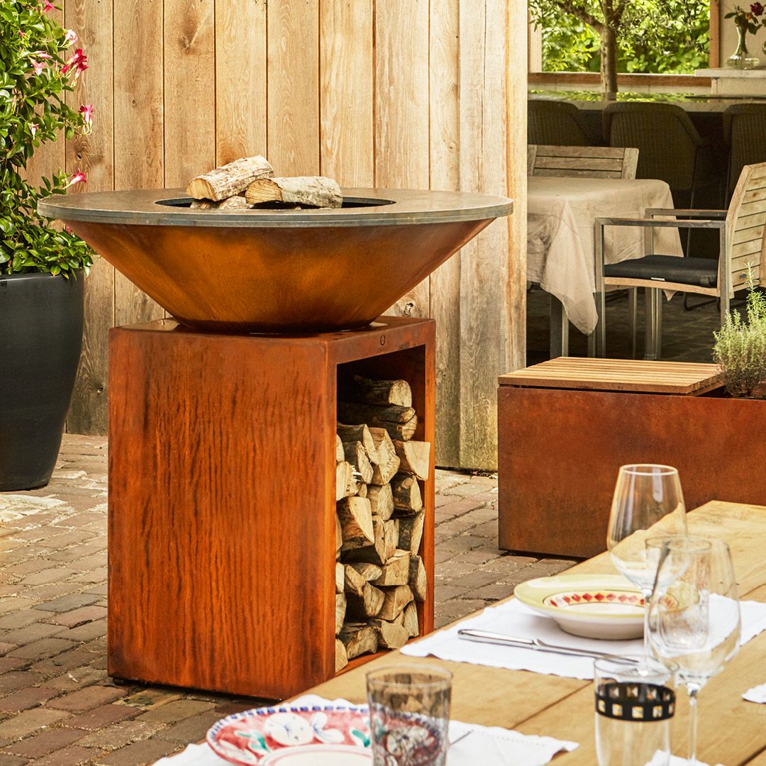 OFYR Classic + Storage Corten 100 - OFYR - Braséros d'extérieur - - La Guilde Culinaire
