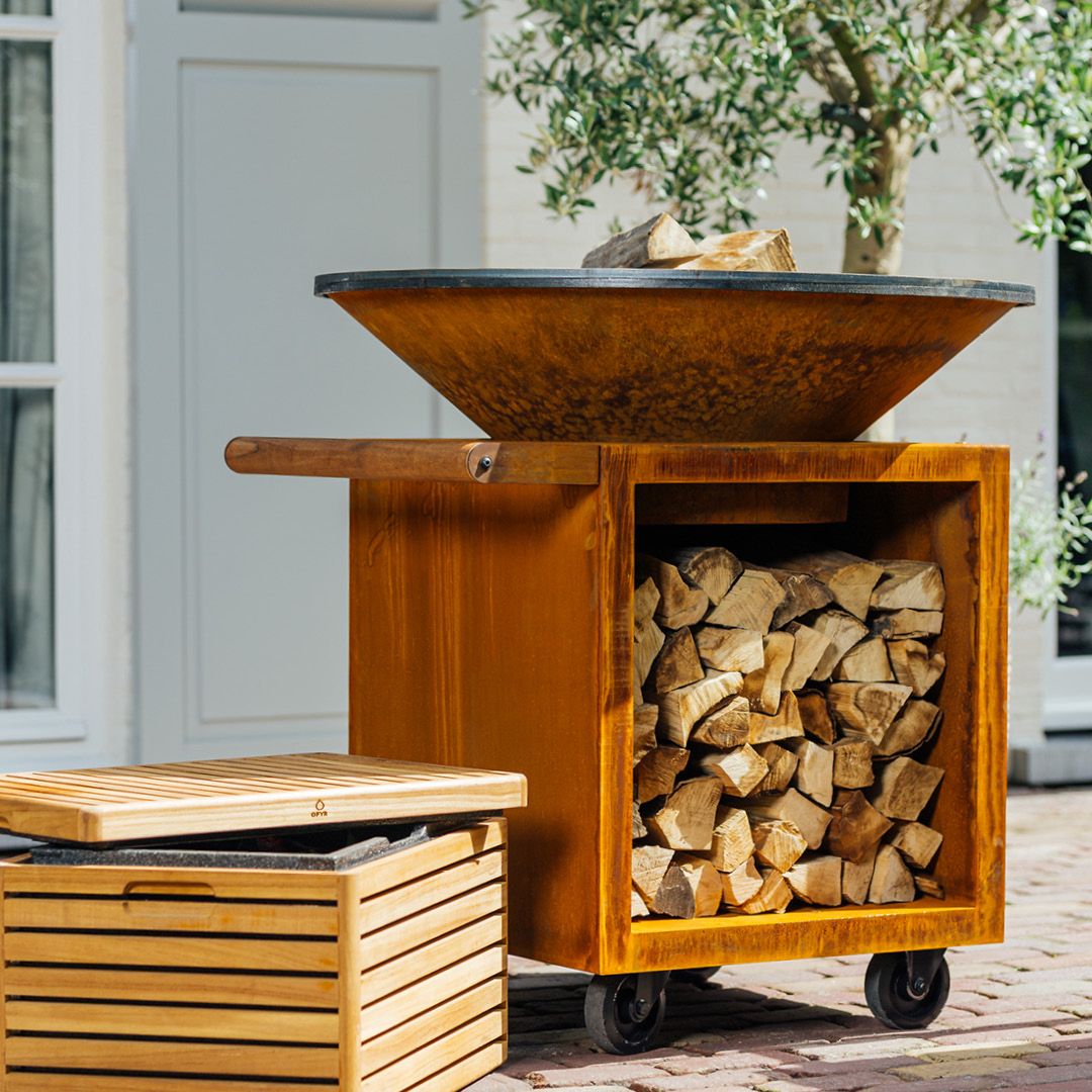 OFYR Classic+ Storage Corten 100 PRO - OFYR - Braséros d'extérieur - - La Guilde Culinaire
