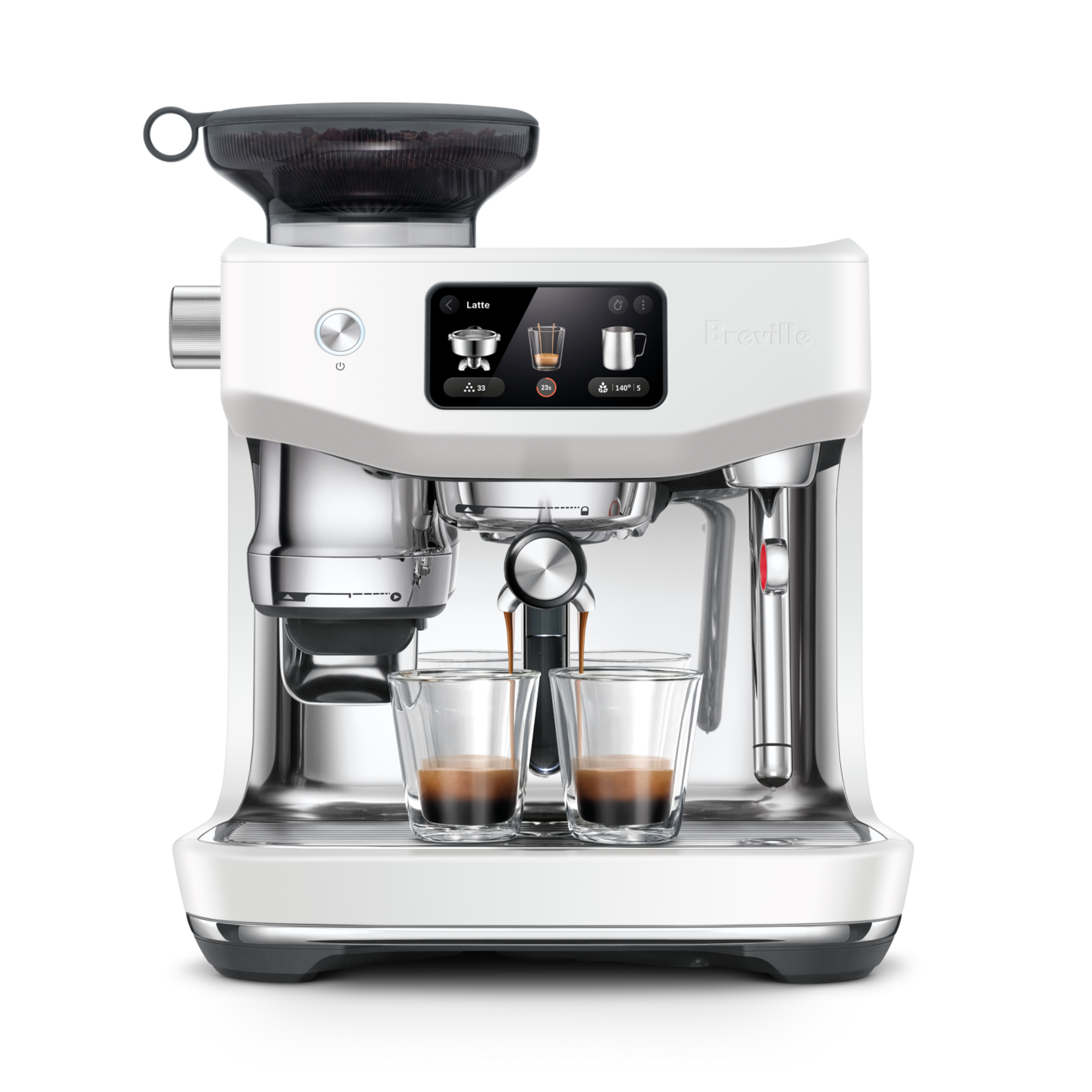 Machine à Café The Oracle Jet Sel de mer - Breville - Machine à espresso - BES985SST1BNA1 - La Guilde Culinaire