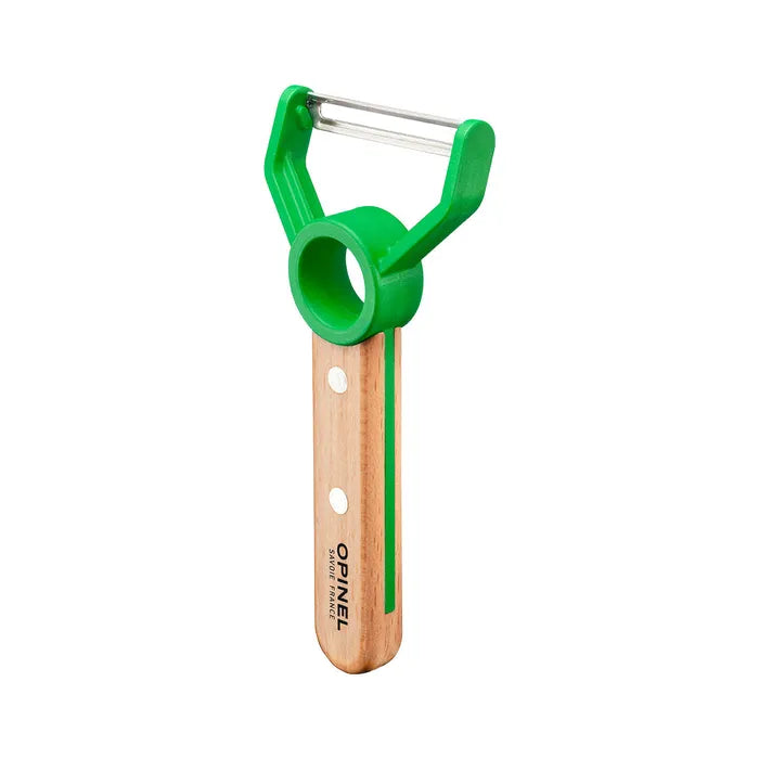Opinel - Coffret Le Petit Chef (couteau+protège doigt+éplucheur) - vert    - Opinel - Couteau pour enfant -  - La Guilde Culinaire
