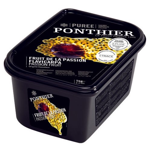 Purée fruit de la passion surgelée 1kg - Ponthier - Purée de fruit - - La Guilde Culinaire