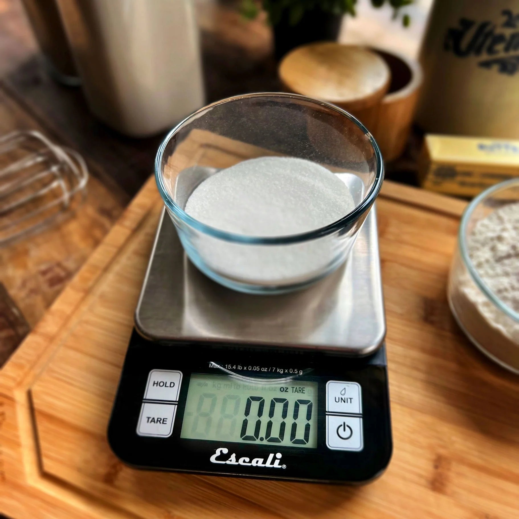 Balance de cuisine numérique Nutro, noir + inox - Escali - Balance - - La Guilde Culinaire