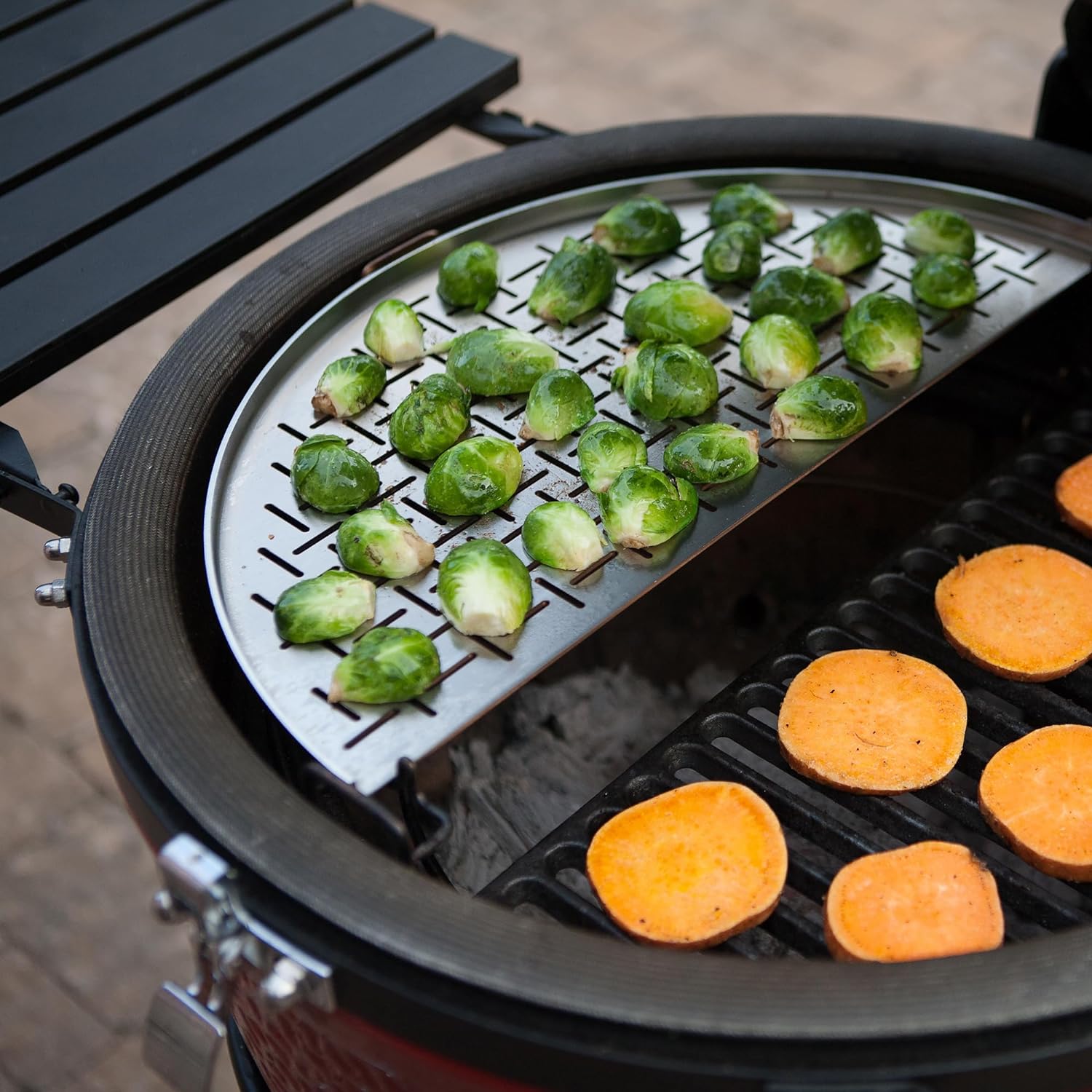 Support de cuisson flexible - KamadoJoe    - Kamado Joe - Support de cuisson pour BBQ -  - La Guilde Culinaire