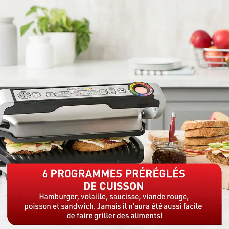 T-fal OptiGrill+ - T-fal - Gril électrique - - La Guilde Culinaire