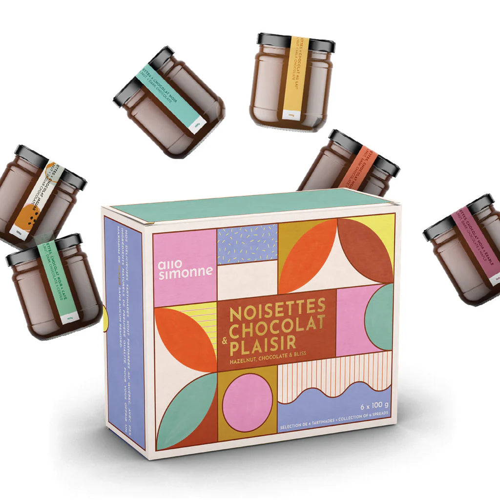 Coffret cadeau tartinades (6x100g/3.53 oz) - Allo Simonne - Tartinade - - La Guilde Culinaire
