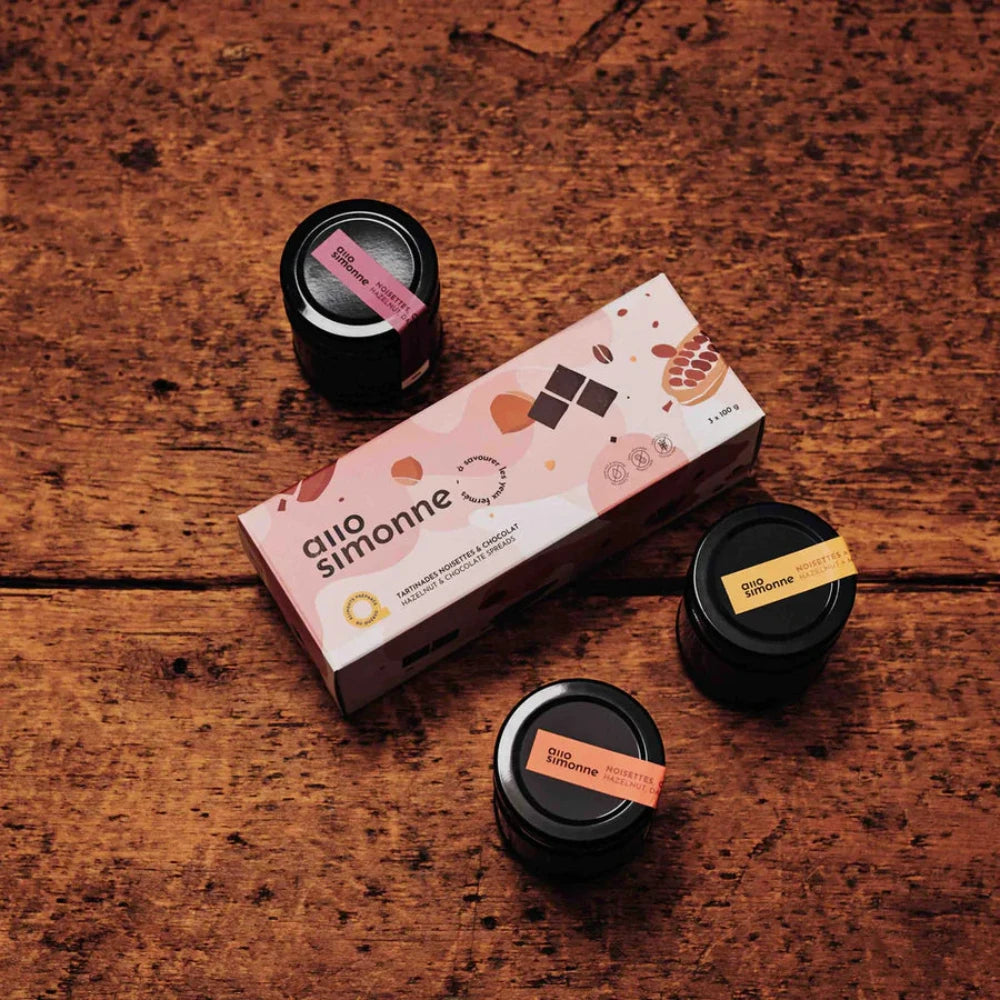 Boite découverte Trio Rose    - Allo Simonne - Tartinade -  - La Guilde Culinaire