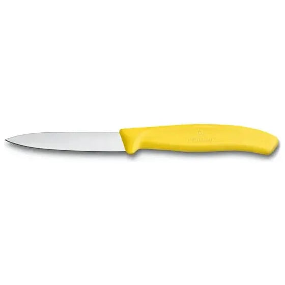 Swiss Classic Couteau d'office 8 cm-3.15 po Jaune * - Victorinox - Couteau d'office - 6.7606.L118 - La Guilde Culinaire