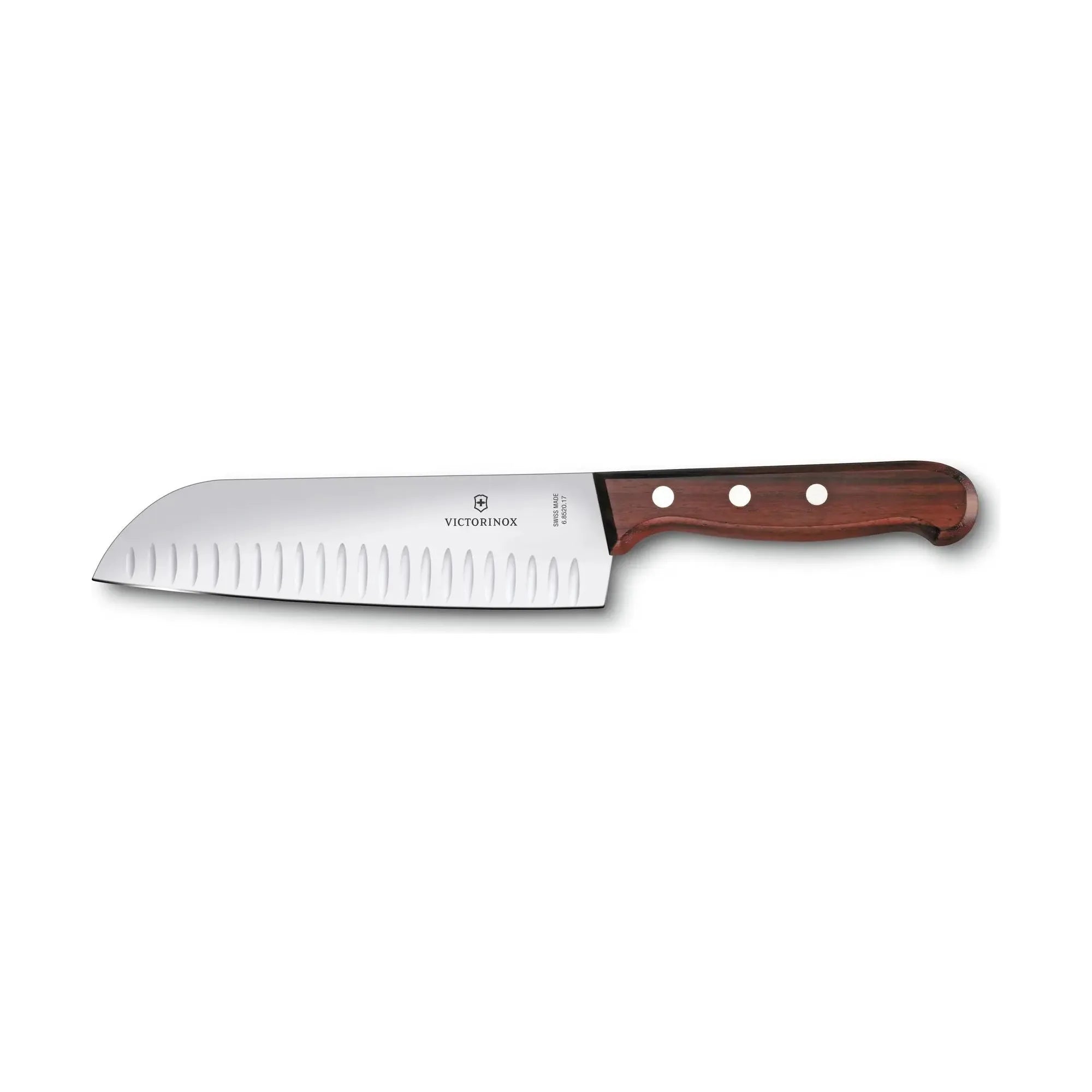 Wood Couteau Santoku manche en bois 17cm-7''    - Victorinox - Couteau Japonais -  - La Guilde Culinaire