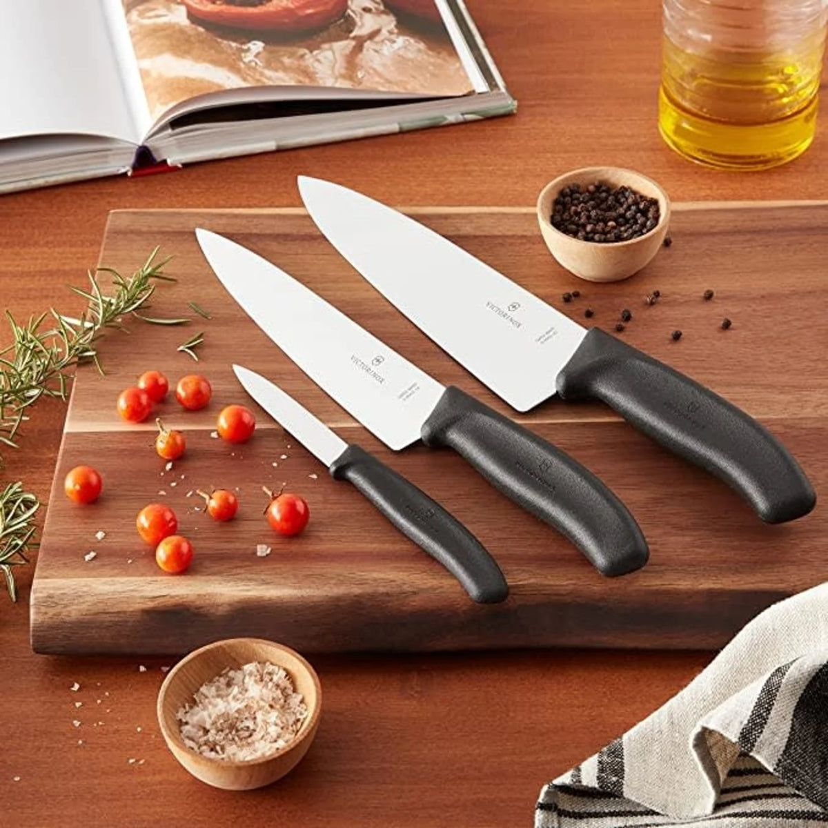 Swiss Classic Ensemble de 3 couteaux    - Victorinox - Ensemble de couteaux -  - La Guilde Culinaire