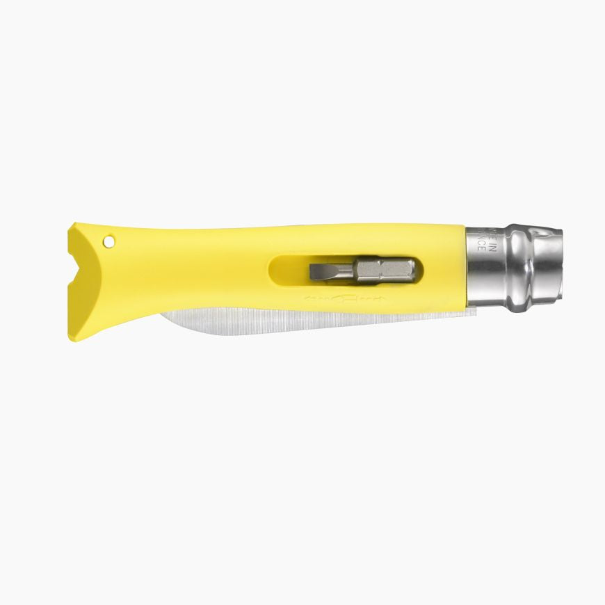 Opinel - N°09 Bricolage Jaune    - Opinel - Couteau de poche -  - La Guilde Culinaire