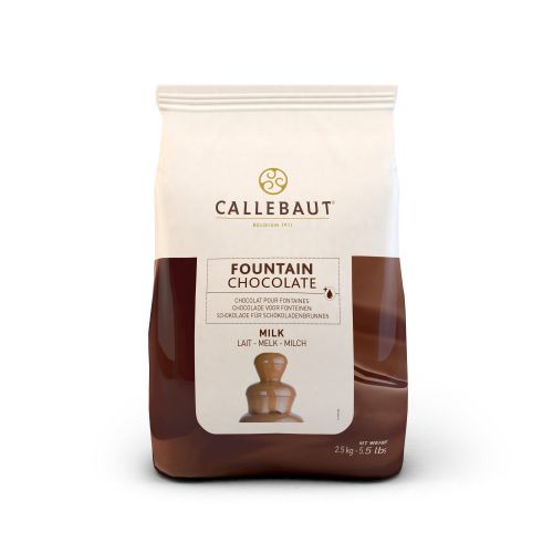 Chocolat au lait pour fontaines 2.5 kg - Callebaut - Chocolat au lait - CHM-N823FOUNNV-553 - La Guilde Culinaire