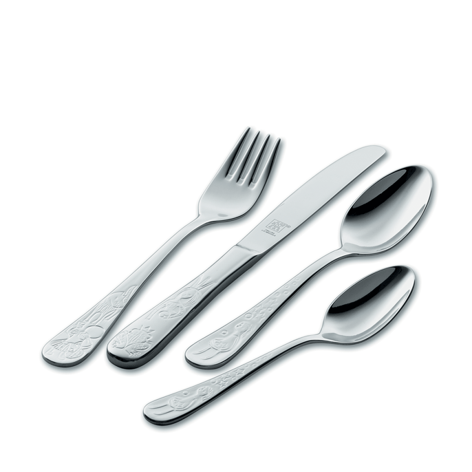 Couverts d'enfant Grimm's - 4 morceaux    - Zwilling - Couvert de table -  - La Guilde Culinaire