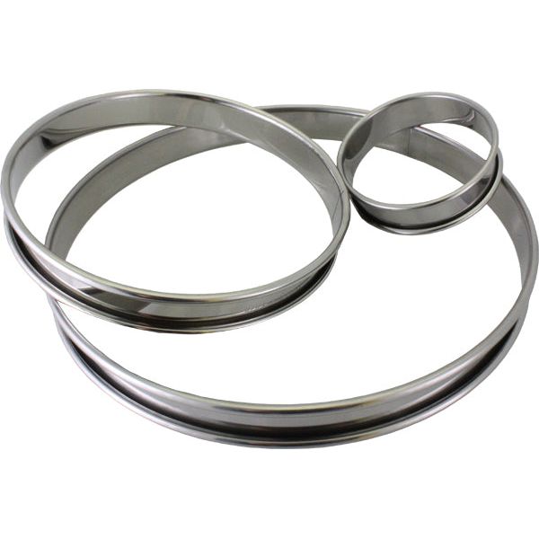 Cercle à Tarte en Inox 9 cm (3.54")   - Gobel - Cercle à tarte - 824930 - La Guilde Culinaire