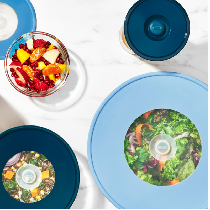 Couvercle réutilisable en silicone (grand) * - OXO - Contenant pour aliment - - La Guilde Culinaire