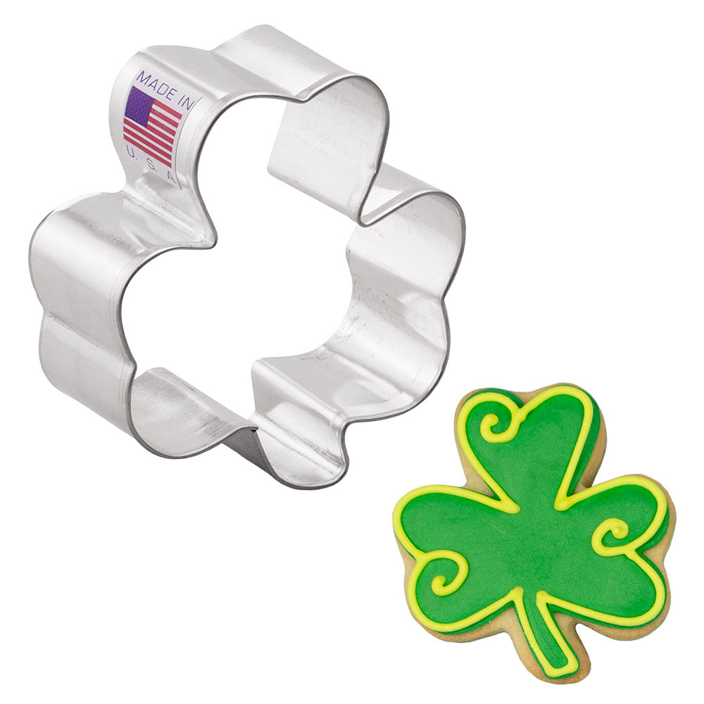 Emporte-pièce Trèfle 3"    - Ann Clark Cookie Cutters - Emporte-pièce -  - La Guilde Culinaire