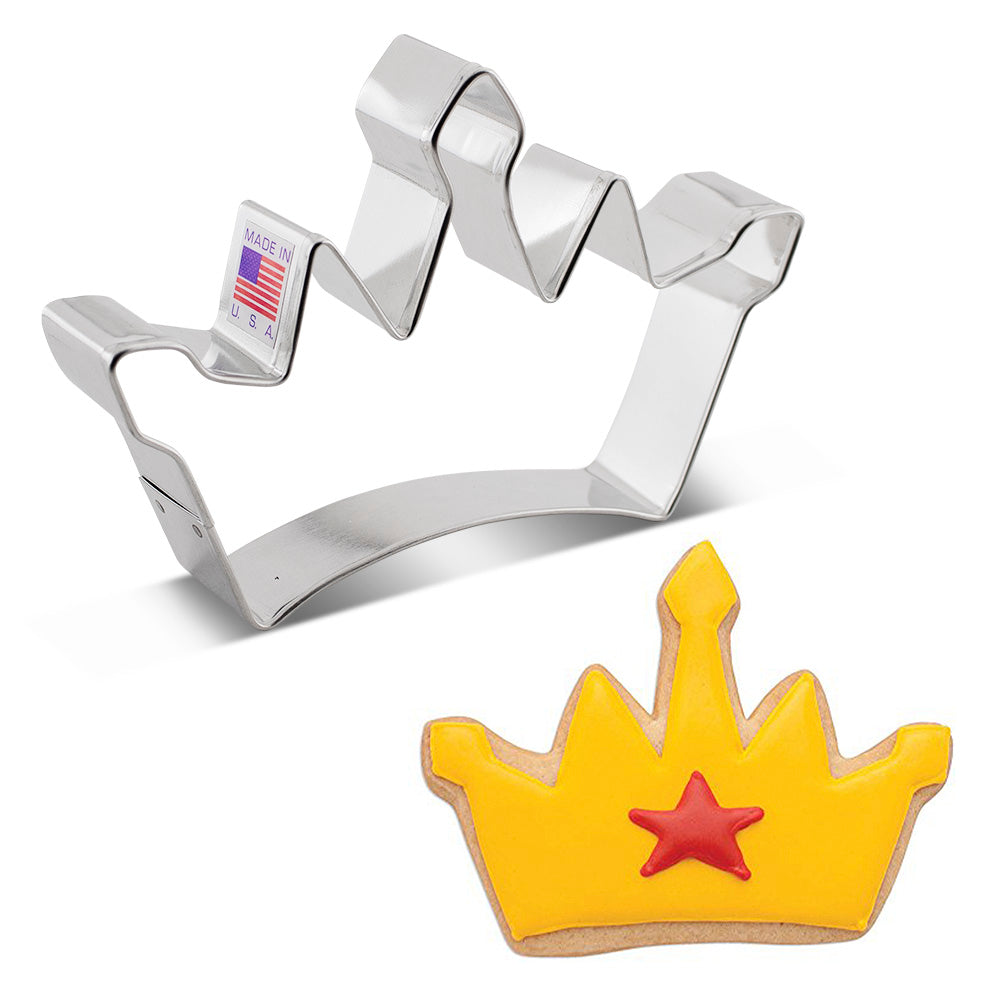 Emporte-pièce Couronne de princesse 3 1/4" x 4 3/4"    - Ann Clark Cookie Cutters - Emporte-pièce -  - La Guilde Culinaire
