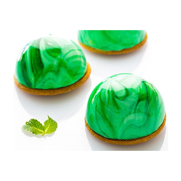 Moule DEMI-SPHERE Ø 2,76" en silicone flexible SILICONFLEX    - SilikoMart - Moule à gâteaux -  - La Guilde Culinaire