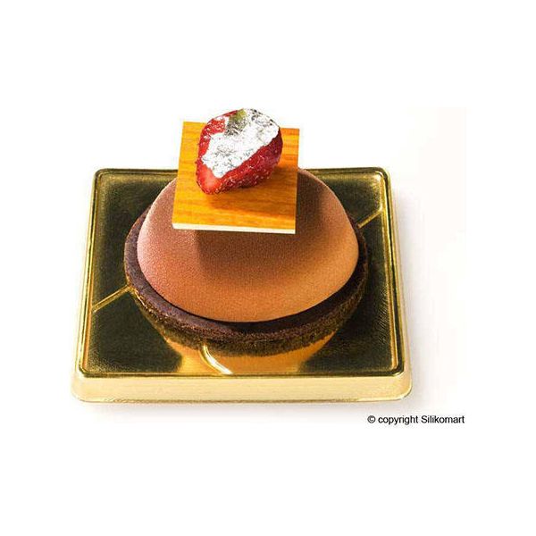 Moule DEMI-SPHERE Ø 2,36'' en silicone flexible SILICONFLEX    - SilikoMart - Moule à gâteaux -  - La Guilde Culinaire