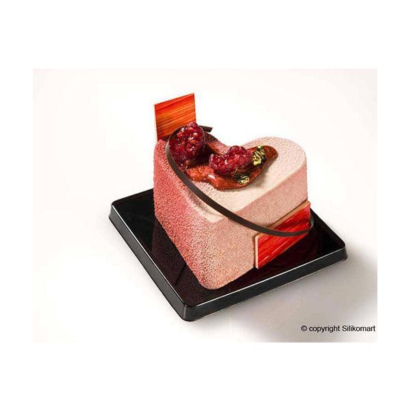 Moule CŒUR en silicone flexible SILICONFLEX    - SilikoMart - Moule à gâteaux -  - La Guilde Culinaire