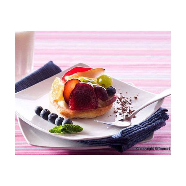 Moule FLAN en silicone flexible SILICONFLEX    - SilikoMart - Moule à gâteaux -  - La Guilde Culinaire