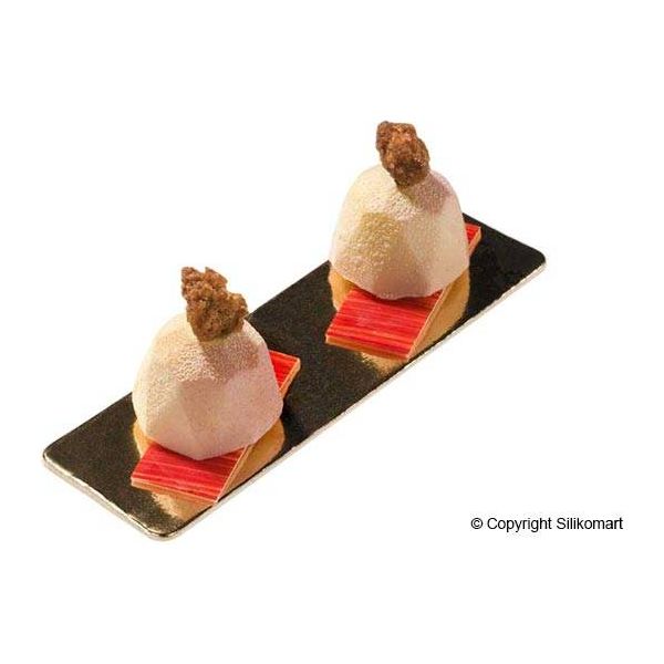 Moule en silicone petits Diamants    - SilikoMart - Moule à gâteaux -  - La Guilde Culinaire