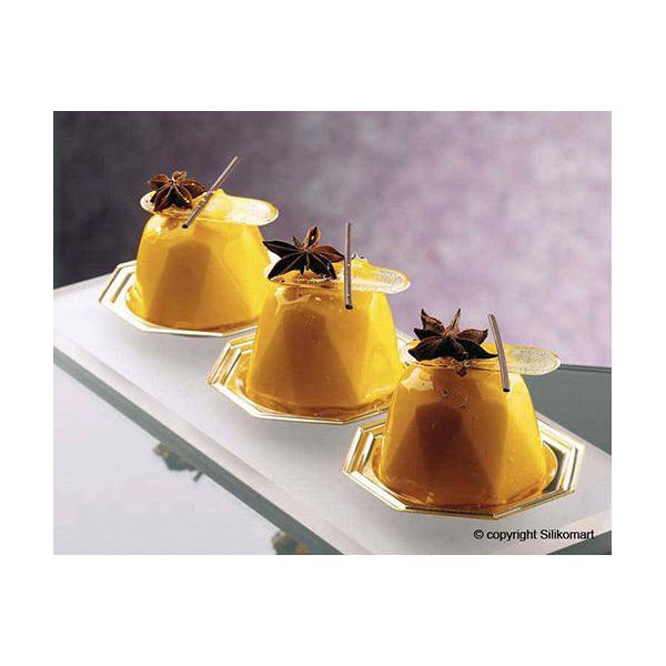Moule en silicone petits Diamants    - SilikoMart - Moule à gâteaux -  - La Guilde Culinaire
