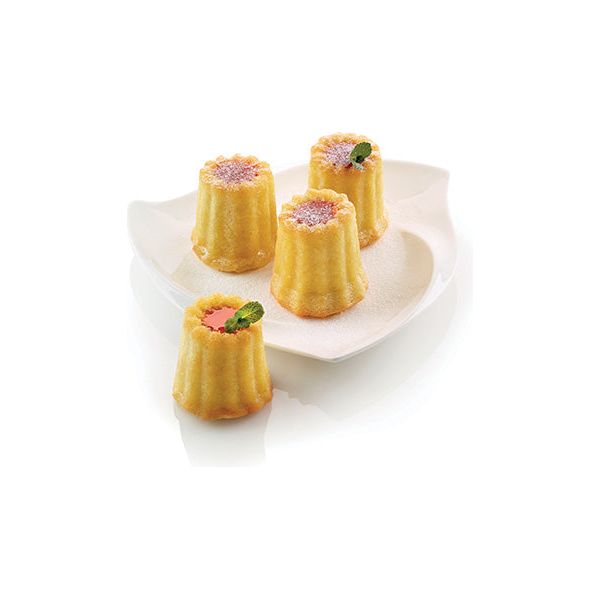 Moule CANNELÉ BORDELAIS en silicone flexible SILICONFLEX - CANNELE    - SilikoMart - Moule à cannelé -  - La Guilde Culinaire