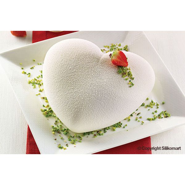 Moule Silicone Cœur 3D    - SilikoMart - Moule à gâteaux -  - La Guilde Culinaire