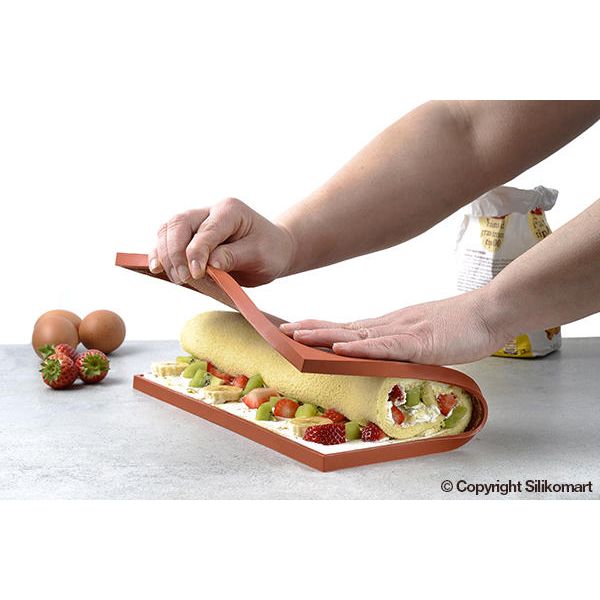 Tapis Roulade en Silicone 325 X 325 X H 10mm    - SilikoMart - Moule à gâteaux -  - La Guilde Culinaire