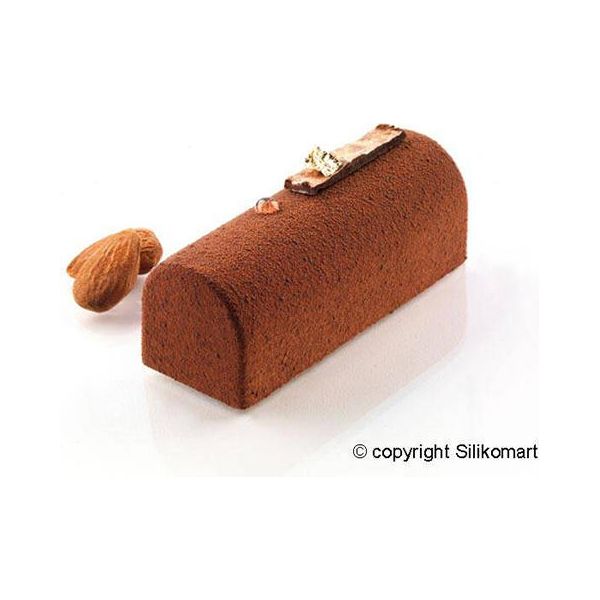 Moule en silicone Bûche individuelle    - SilikoMart - Moule à bûche -  - La Guilde Culinaire