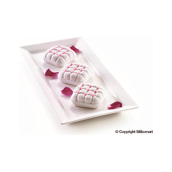 Moule silicone Mini ELEGANZA !    - SilikoMart - Moule à gâteaux -  - La Guilde Culinaire