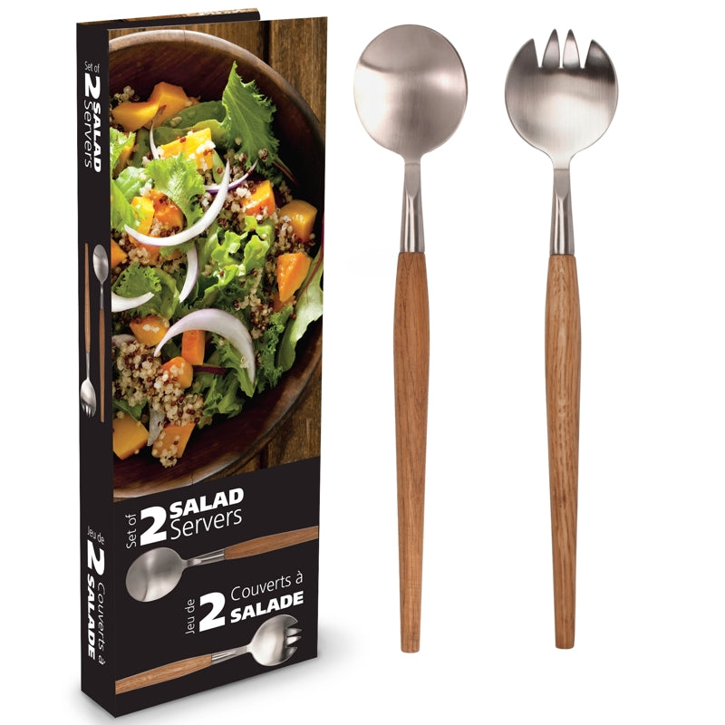 Couverts à salade    - Natural Living - Couvert à salade -  - La Guilde Culinaire
