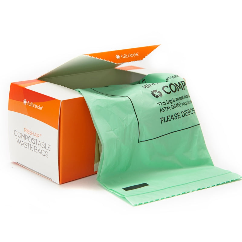 Sacs compostables FRESH AIR    - Full Circle - Compostage -  - La Guilde Culinaire