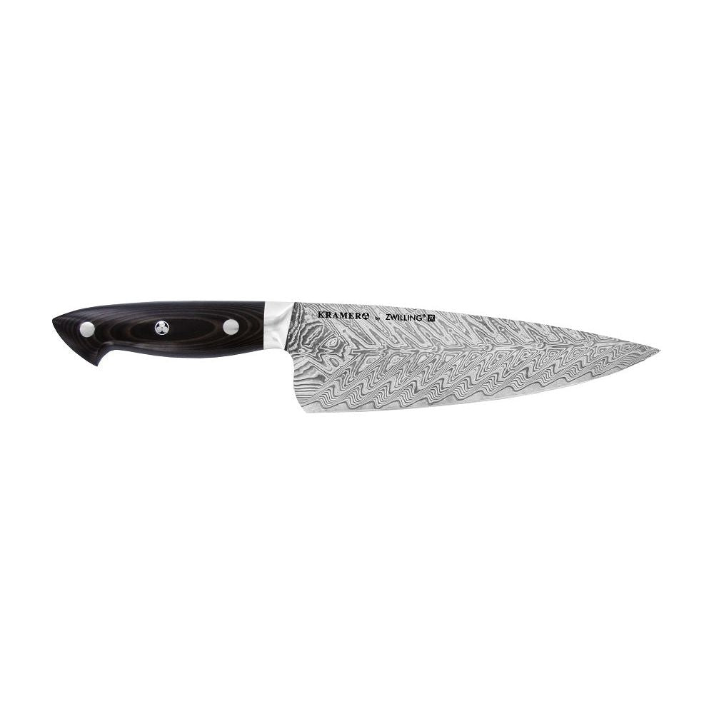 Kramer by Zwilling - série Euroline Damascus - Couteau de Chef 20 cm    - Zwilling - Couteau de Chef -  - La Guilde Culinaire