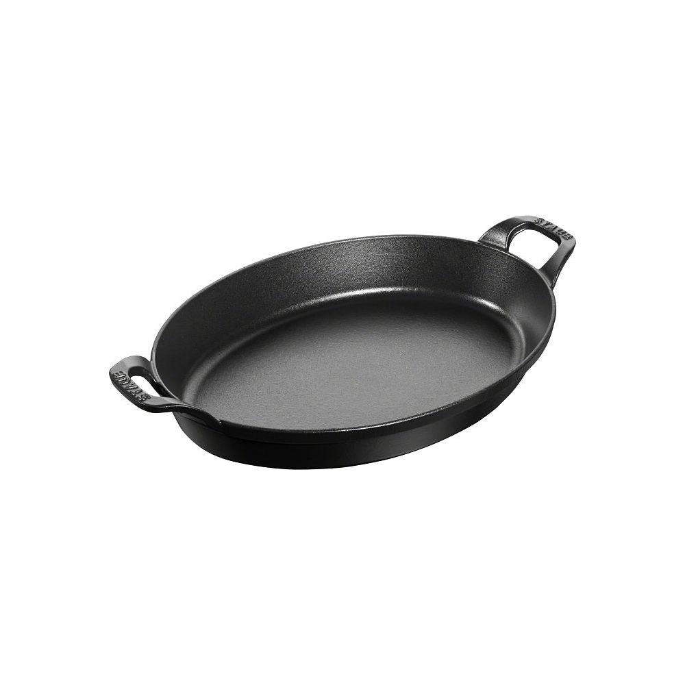 Plat de cuisson ovale 15x10cm 0.250l Staub *    - Staub - Plat de cuisson -  - La Guilde Culinaire