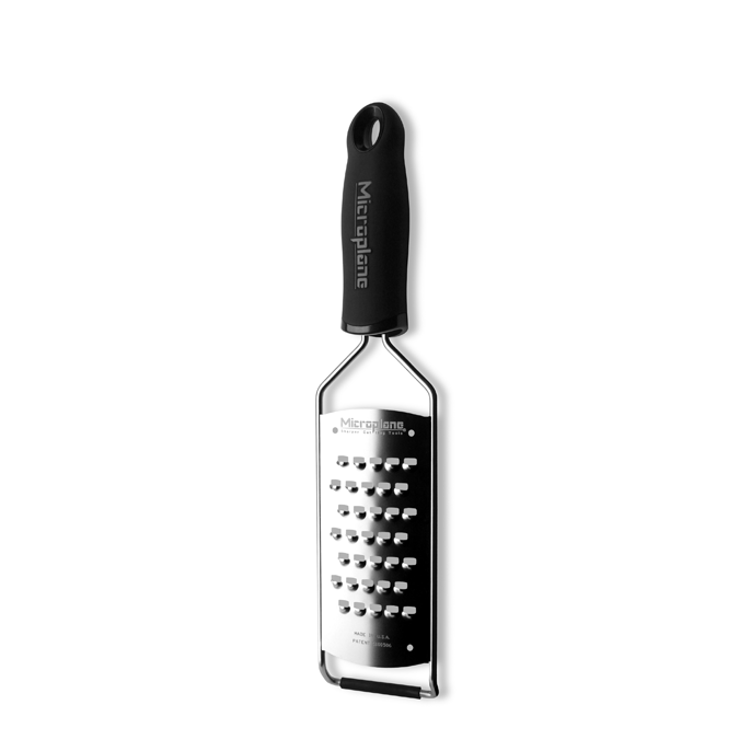 Râpe à très gros grains - Série Gourmet (Noir)    - Microplane - Râpe et zesteur -  - La Guilde Culinaire