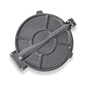 Presse à tortilla, en fonte, 18,4 cm de diamètre    - Fox Run - Presse à tortilla -  - La Guilde Culinaire
