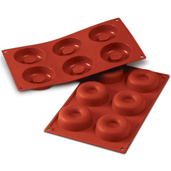 Moule Grands Savarins en silicone flexible SILICONFLEX    - SilikoMart - Moule à gâteaux -  - La Guilde Culinaire