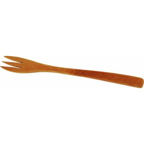 Fourchettes bambou verni 19 cm - paquet de 24    - Solia - Service de table jetable -  - La Guilde Culinaire