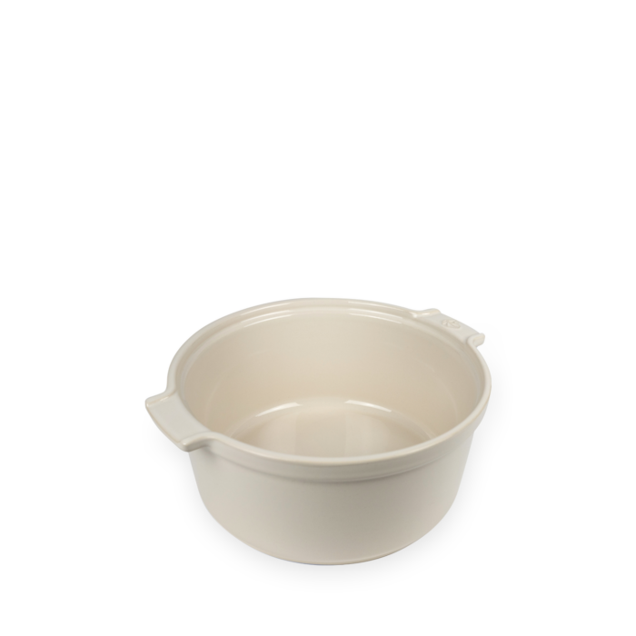 APPOLIA - Moule à soufflé en céramique Écru 22cm-8.6"    - Peugeot - Ramequin et moule à soufflé -  - La Guilde Culinaire