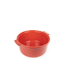 APPOLIA - Moule à soufflé en céramique Rouge 22cm-8,6"    - Peugeot - Ramequin et moule à soufflé -  - La Guilde Culinaire
