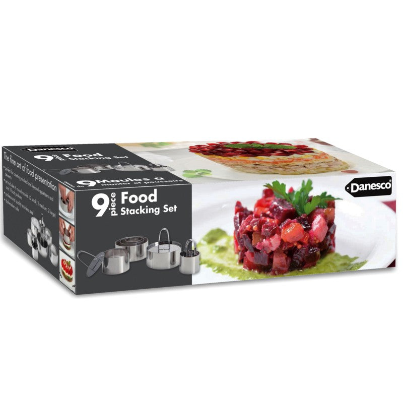 Ensemble de 6 emporte-pièces et 3 poussoirs ronds    - A la Tarte - Emporte-pièce -  - La Guilde Culinaire