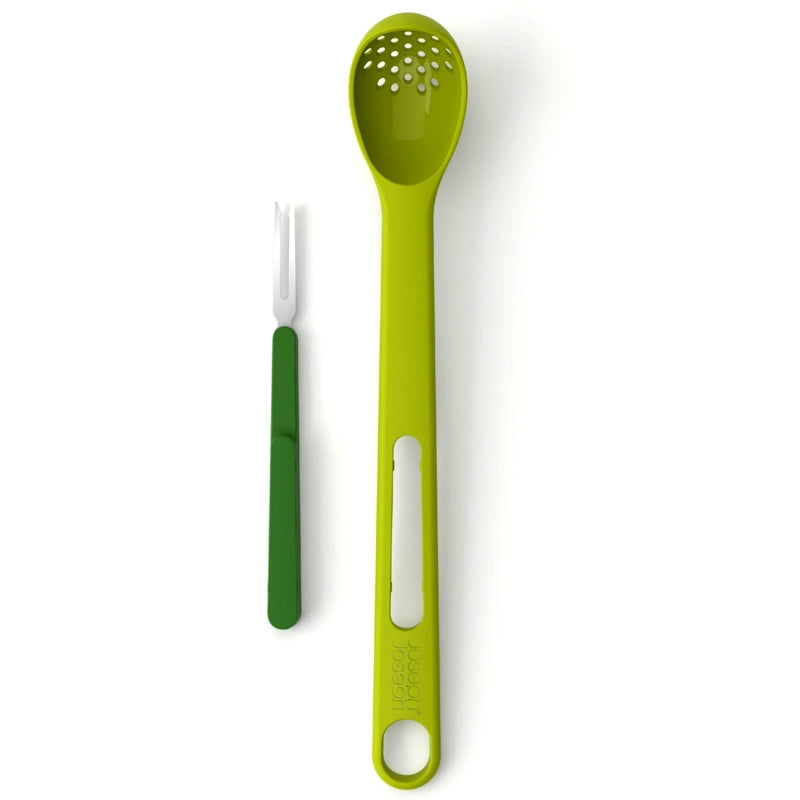 Cuillère et fourchette Scoop&Pick    - Joseph Joseph - Couvert de table -  - La Guilde Culinaire