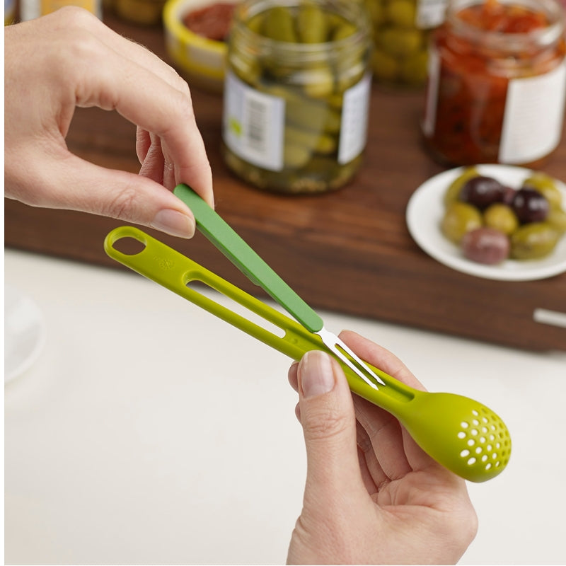 Cuillère et fourchette Scoop&Pick    - Joseph Joseph - Couvert de table -  - La Guilde Culinaire