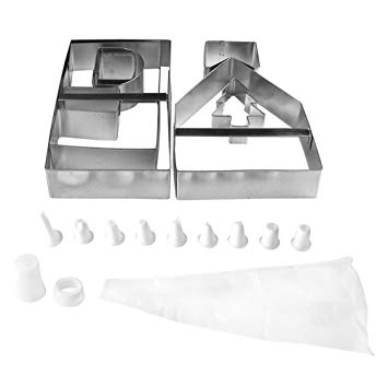 Ensemble d'emporte-pièces Maison Pain d'épices (19 pièces)    - Fox Run - Emporte-pièce -  - La Guilde Culinaire