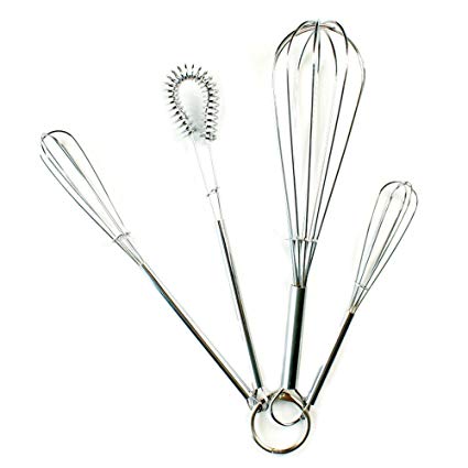 Mini fouets (Ensemble de 4)    - Fox Run - Fouet -  - La Guilde Culinaire