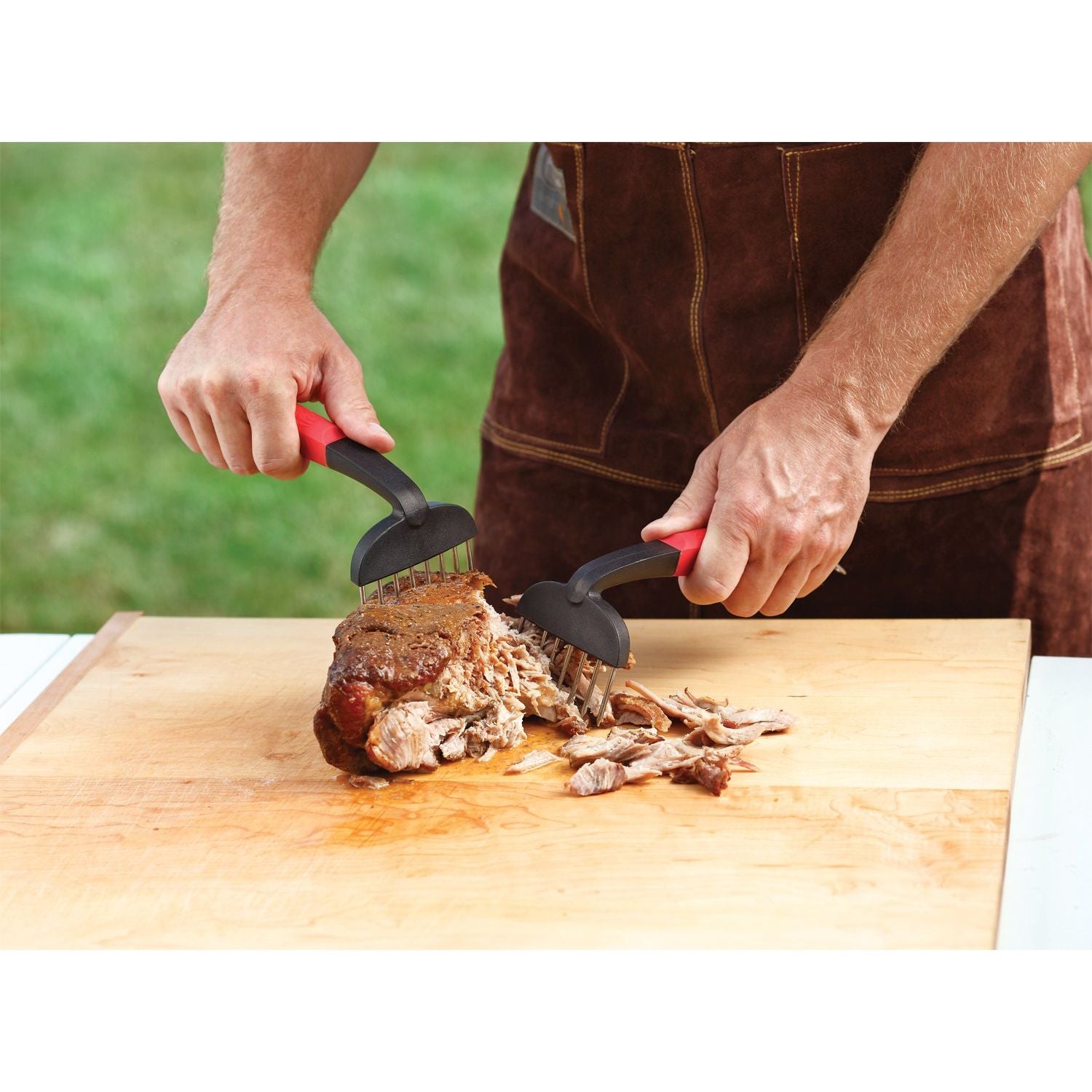 Set de 2 fourches pour effilocher la viande - OUTSET !    - Outset - Broyeur et hachoir -  - La Guilde Culinaire