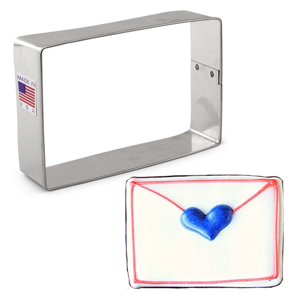 Emporte-pièce Rectangle 3 7/8" x 2 5/8"    - Ann Clark Cookie Cutters - Emporte-pièce -  - La Guilde Culinaire