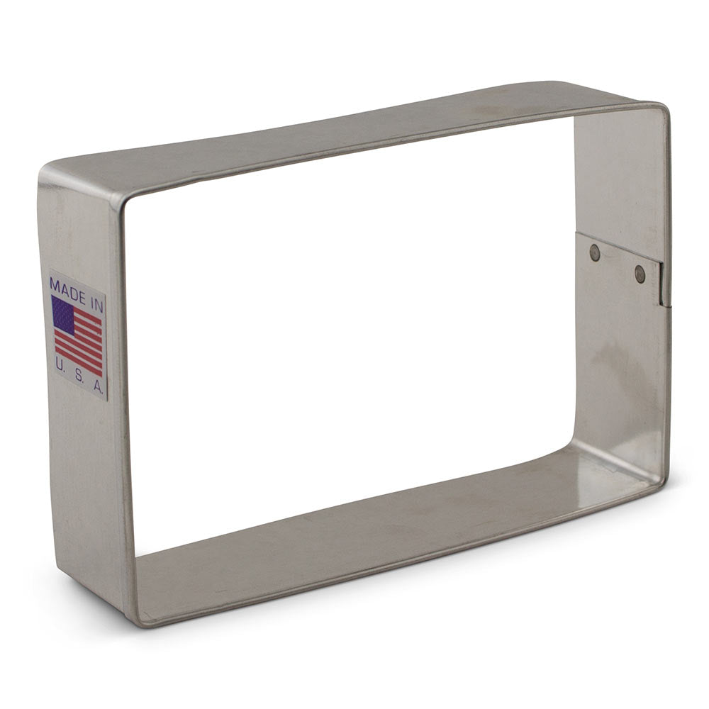 Emporte-pièce Rectangle 3 7/8" x 2 5/8"    - Ann Clark Cookie Cutters - Emporte-pièce -  - La Guilde Culinaire