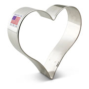 Emporte-pièce Coeur 3 5/8"    - Ann Clark Cookie Cutters - Emporte-pièce -  - La Guilde Culinaire